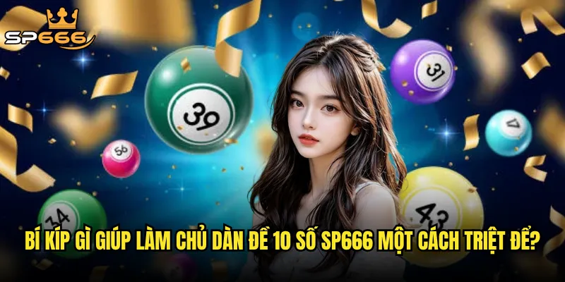 Bí kíp gì giúp làm chủ dàn đề 10 số Sp666 một cách triệt để?