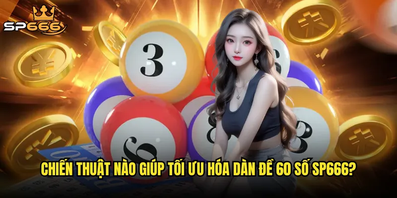 Chiến thuật nào giúp tối ưu hóa dàn đề 60 số Sp666?